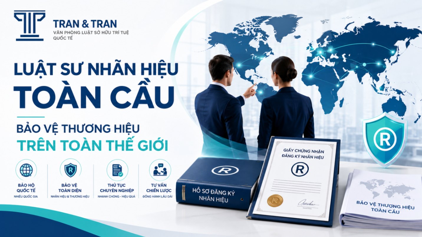 Luật sư nhãn hiệu toàn cầu bảo vệ thương hiệu quốc tế