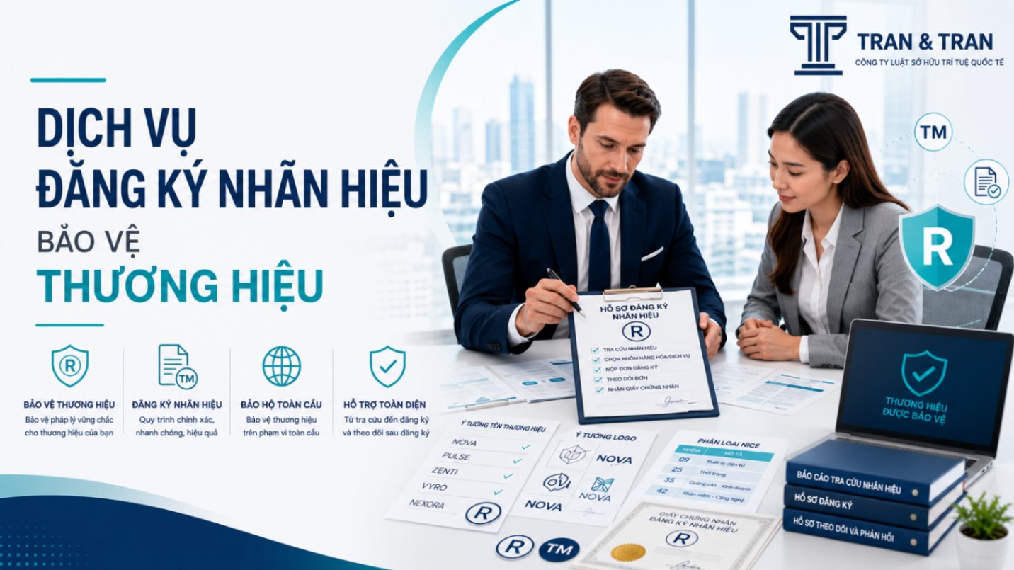 Dịch vụ nộp đơn đăng ký nhãn hiệu bảo vệ thương hiệu