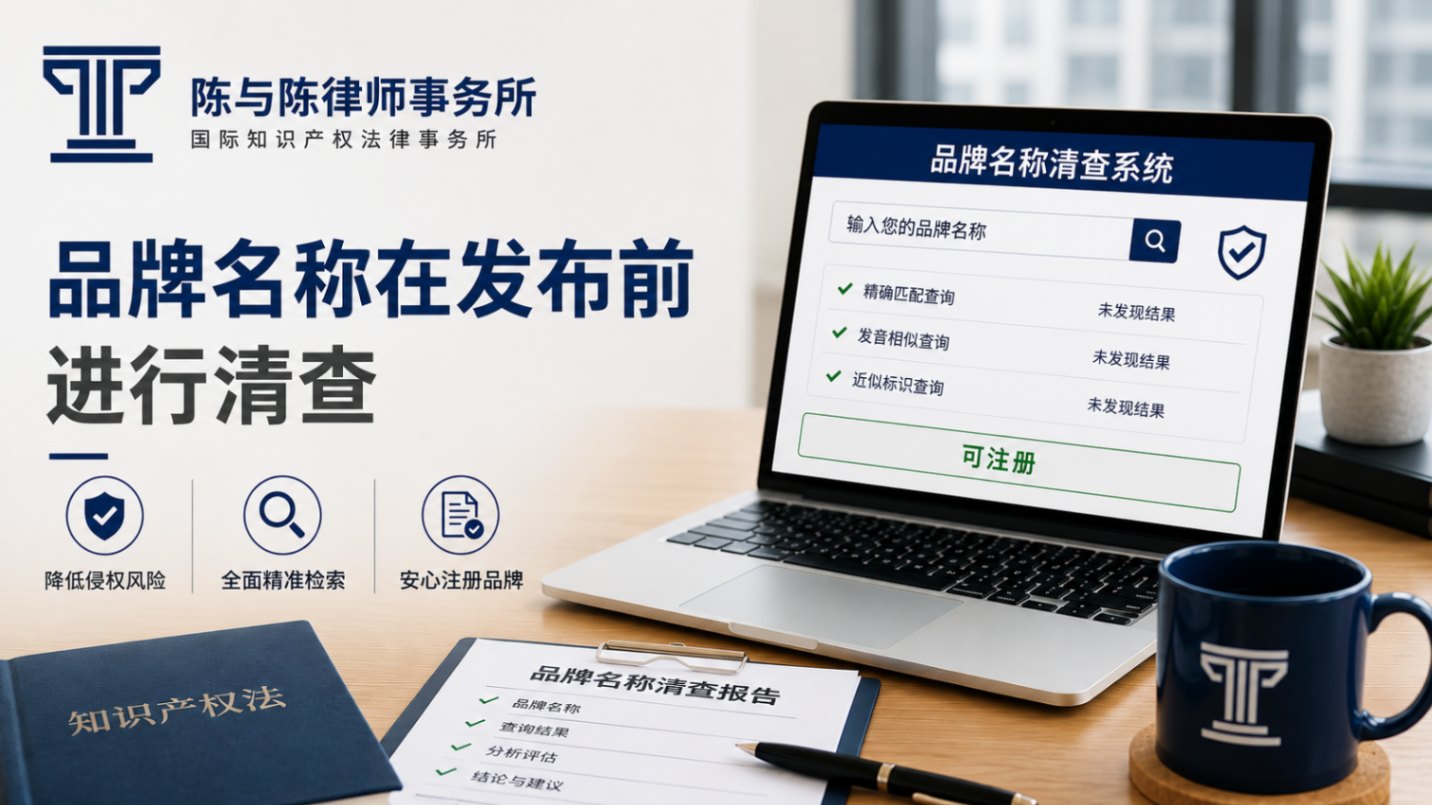 品牌名称检索助力企业顺利发布