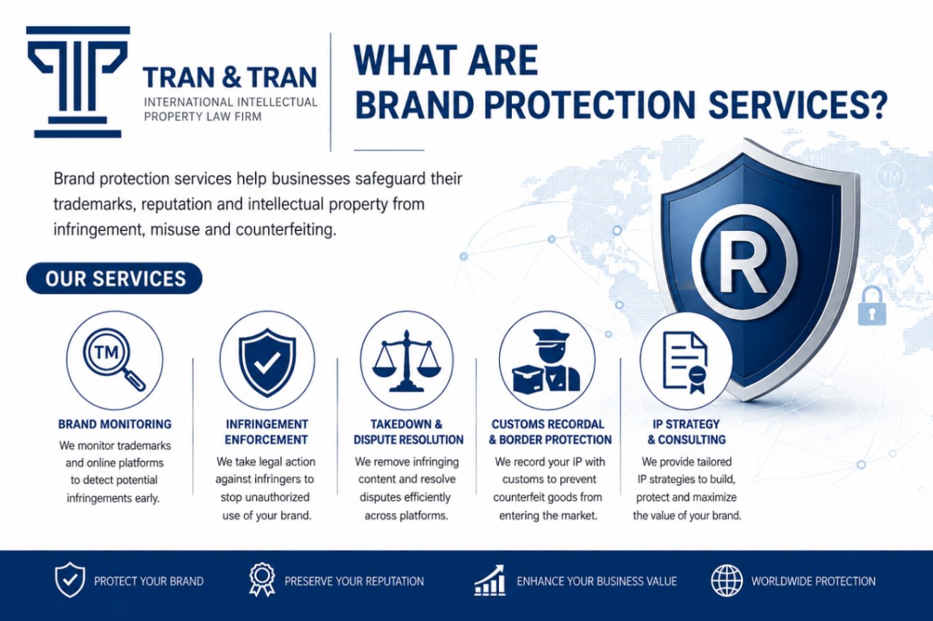 What are brand protection services?