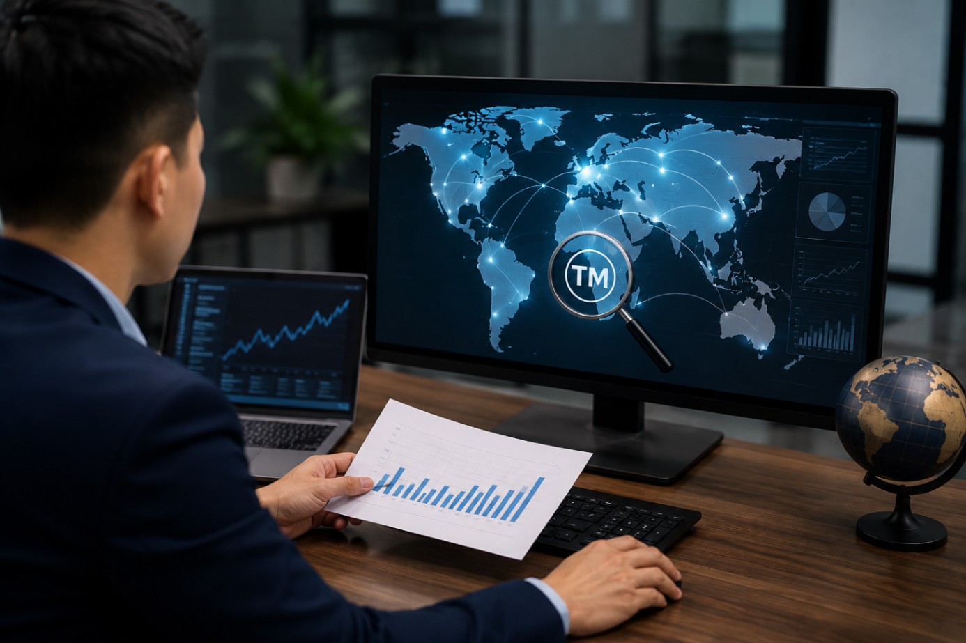 What is global trademark monitoring?