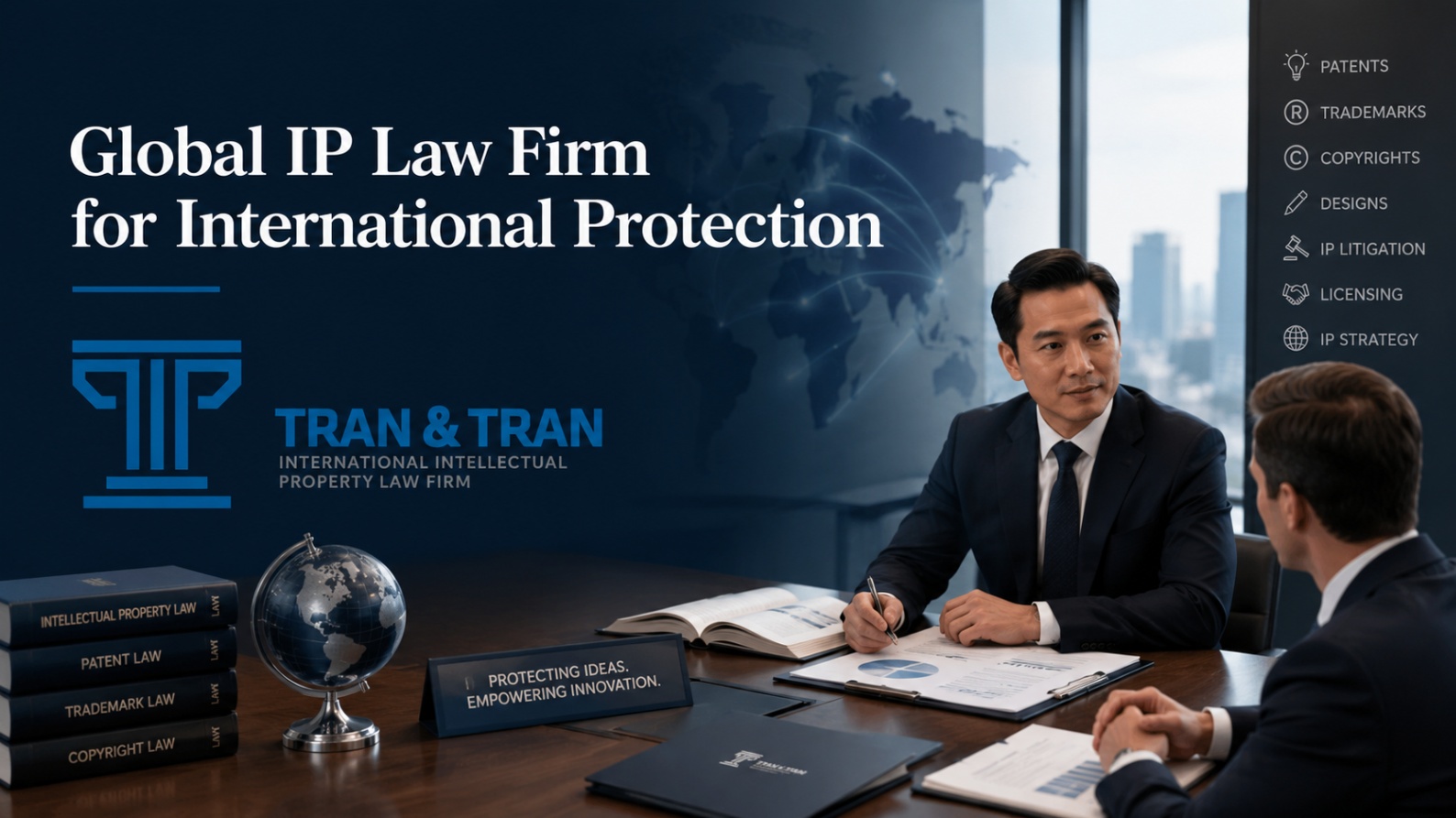 International IP Law Firm for Global Protection