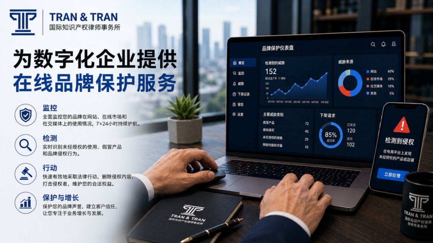 线上品牌保护助力数字企业发展