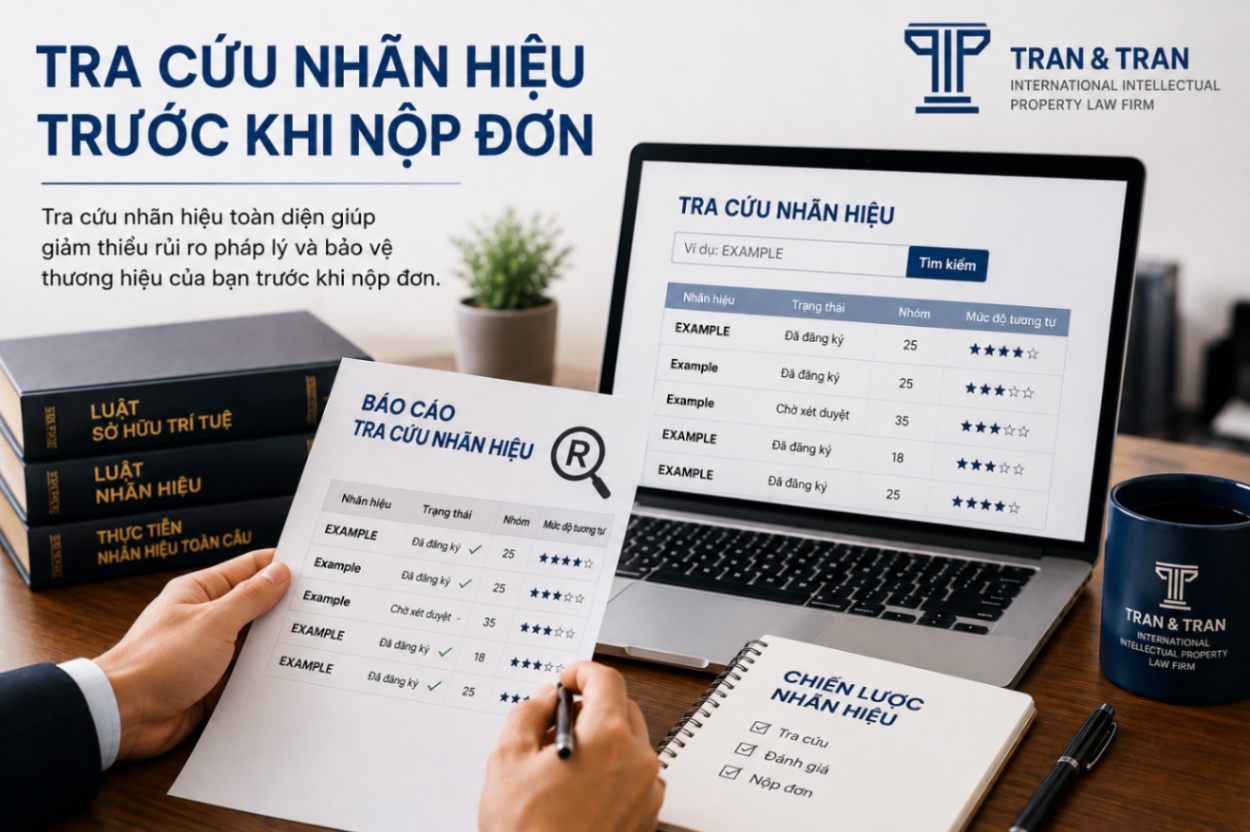 Tra cứu nhãn hiệu trước khi nộp đơn