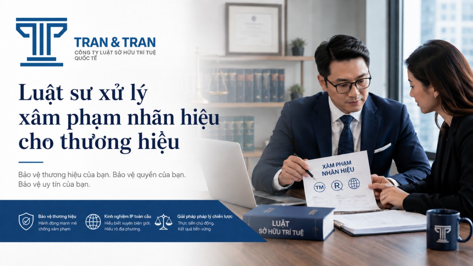 Luật sư xâm phạm nhãn hiệu cho thương hiệu