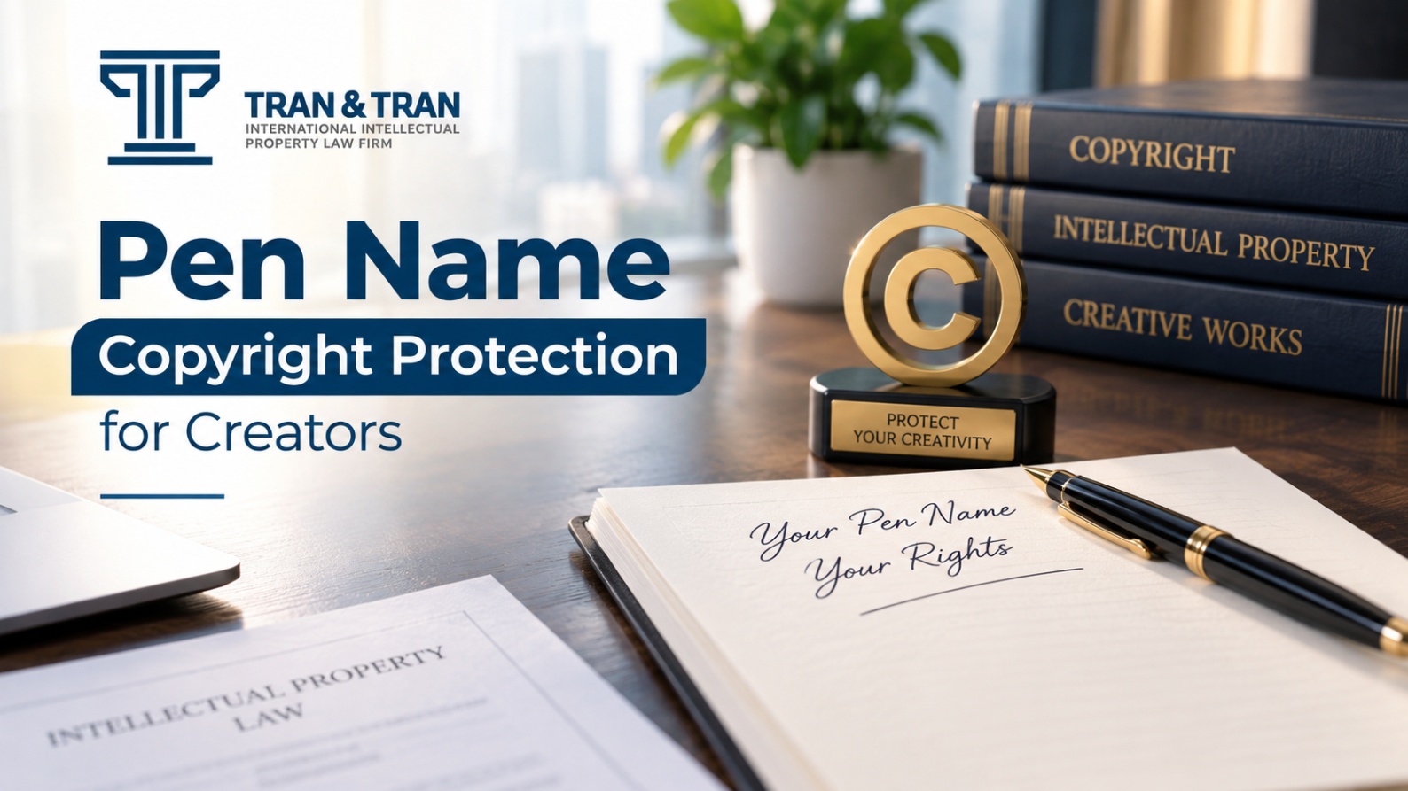Pen Name Copyright Protection for Creators