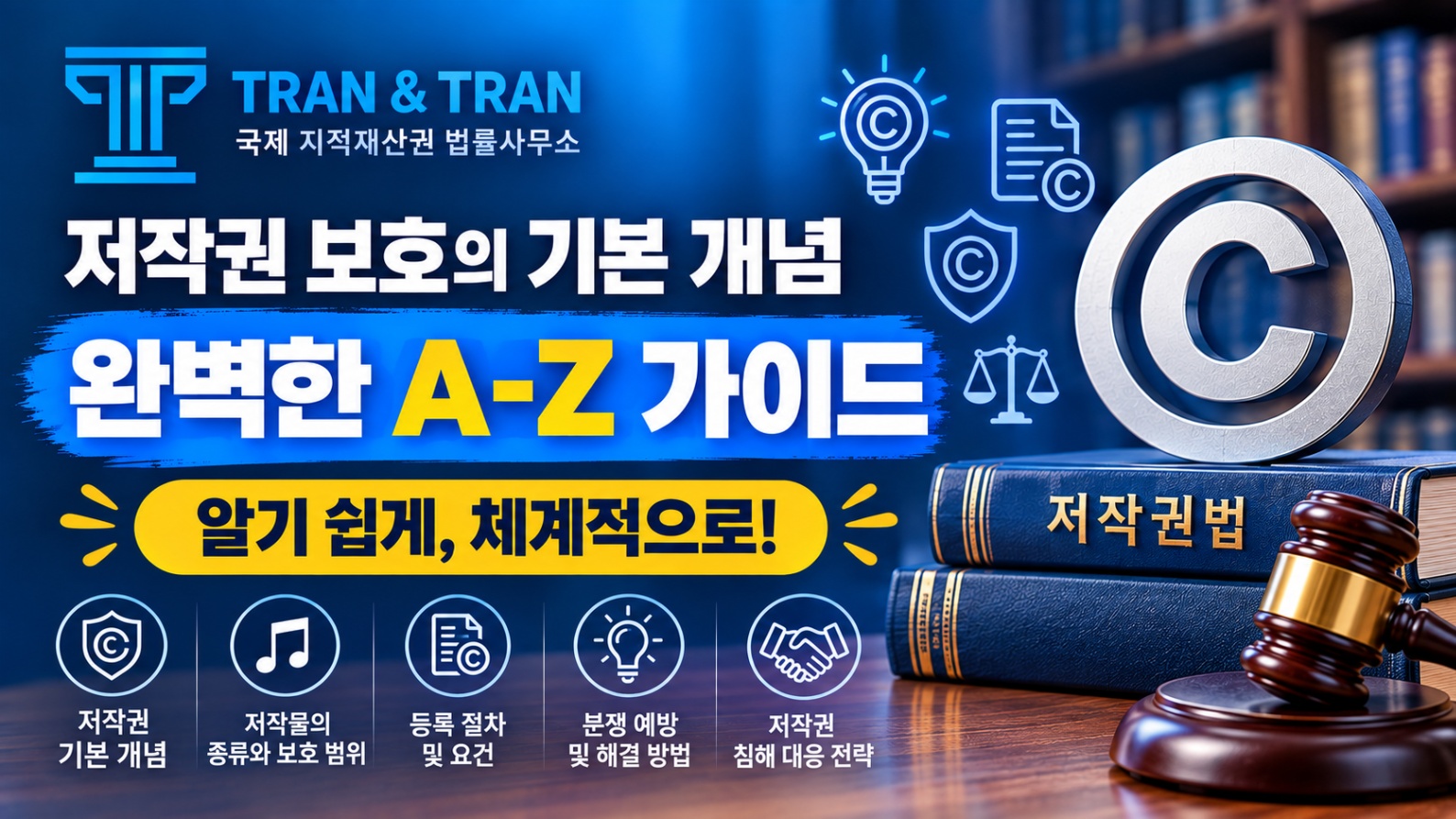 저작권 보호 기본 개념 총정리: 지식재산권 A to Z 가이드